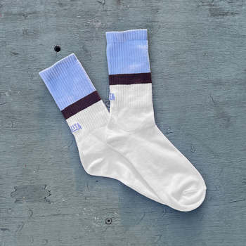 Skarpetki Malita stripe brown