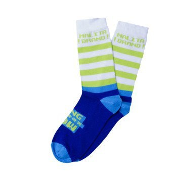 Skarpetki Malita WOW blue LIGHT